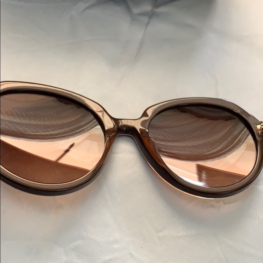 NWT ETRO Orange Paisley W/case sunglasses - Picture 6 of 12